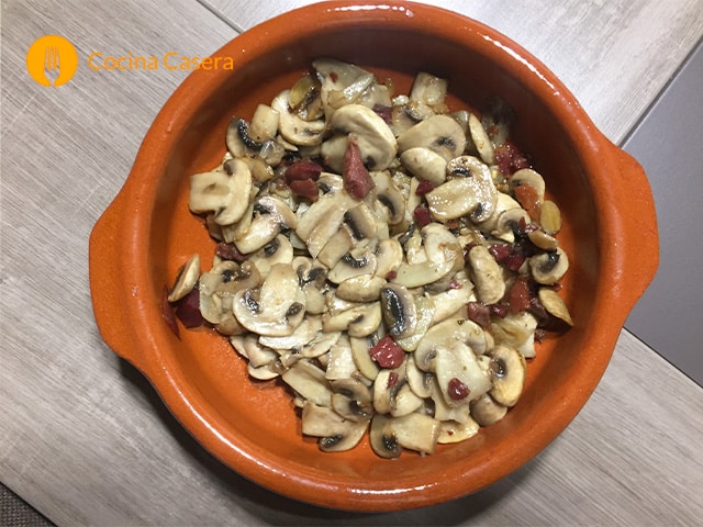 champinones picantes